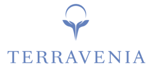 Logo de TERRAVENIA en bleu